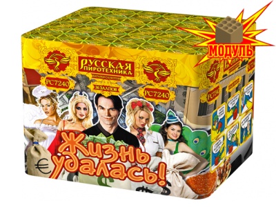 Жизнь удалась Фейерверк купить в Темрюке | temryuk.salutsklad.ru