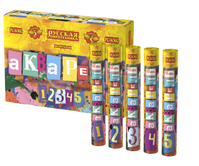 Акварель Фонтан пиротехнический купить в Темрюке | temryuk.salutsklad.ru