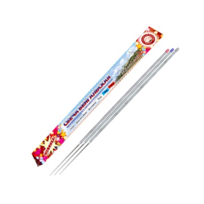 Триколор 300 мм. Бенгальские огни цветные купить в Темрюке | temryuk.salutsklad.ru