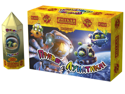 Привет, лунатики! Пиротехнический фонтан купить в Темрюке | temryuk.salutsklad.ru