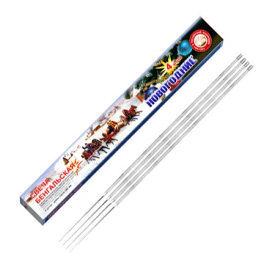 Новогодние 300-4 мм. Бенгальские огни купить в Темрюке | temryuk.salutsklad.ru