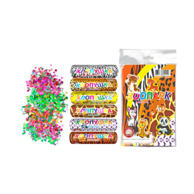 Зоопарк УПЗ Набор хлопушек купить в Темрюке | temryuk.salutsklad.ru