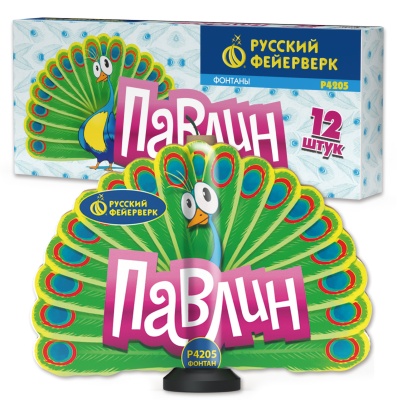 Павлин F Пиротехнический фонтан купить в Темрюке | temryuk.salutsklad.ru