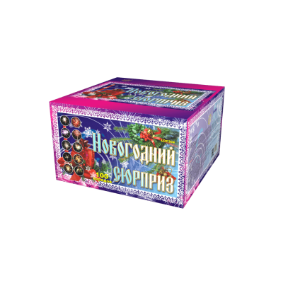 Новогодний сюрприз Фейерверк купить в Темрюке | temryuk.salutsklad.ru