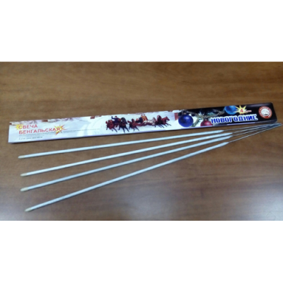 Новогодние 650-4 мм. Бенгальские огни купить в Темрюке | temryuk.salutsklad.ru