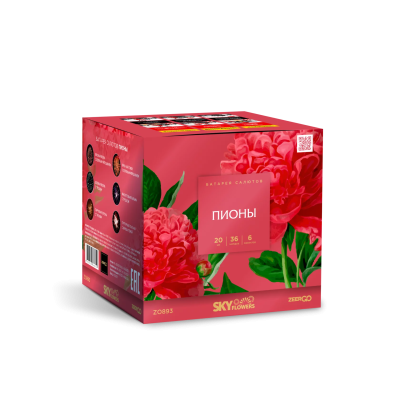 Пионы Салют купить в Темрюке | temryuk.salutsklad.ru