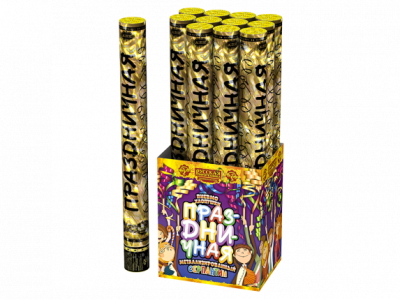 Праздничная 50 Пневматическая хлопушка купить в Темрюке | temryuk.salutsklad.ru