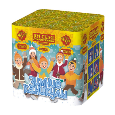 Зимние каникулы 36 Батарея салютов купить в Темрюке | temryuk.salutsklad.ru