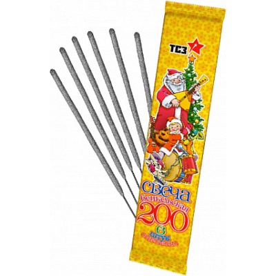 200 мм. Бенгальские огни купить в Темрюке | temryuk.salutsklad.ru