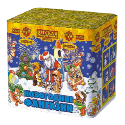 Новогодние фантазии New Салют купить в Темрюке | temryuk.salutsklad.ru