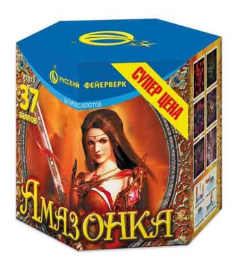 Амазонка Батарея салютов купить в Темрюке | temryuk.salutsklad.ru